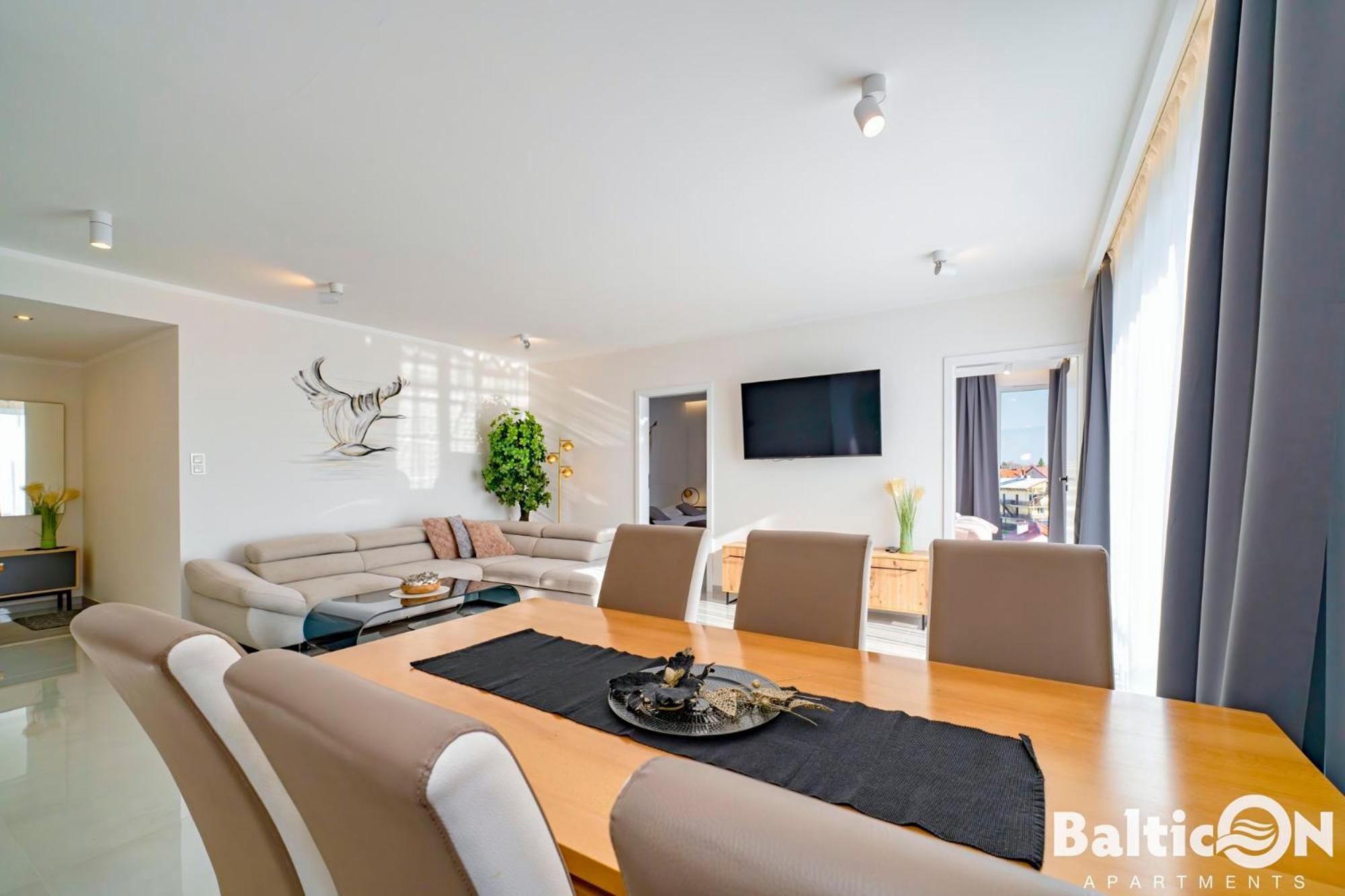 Apartamenty Balticon Westin House -Luksusowy 70M2 , Basen Pool, Sauna, Parking Inklusive Kolobrzeg Dış mekan fotoğraf