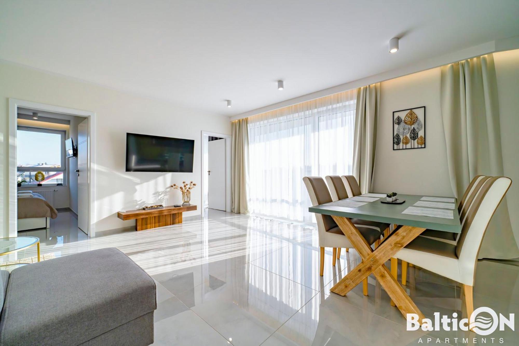 Apartamenty Balticon Westin House -Luksusowy 70M2 , Basen Pool, Sauna, Parking Inklusive Kolobrzeg Dış mekan fotoğraf
