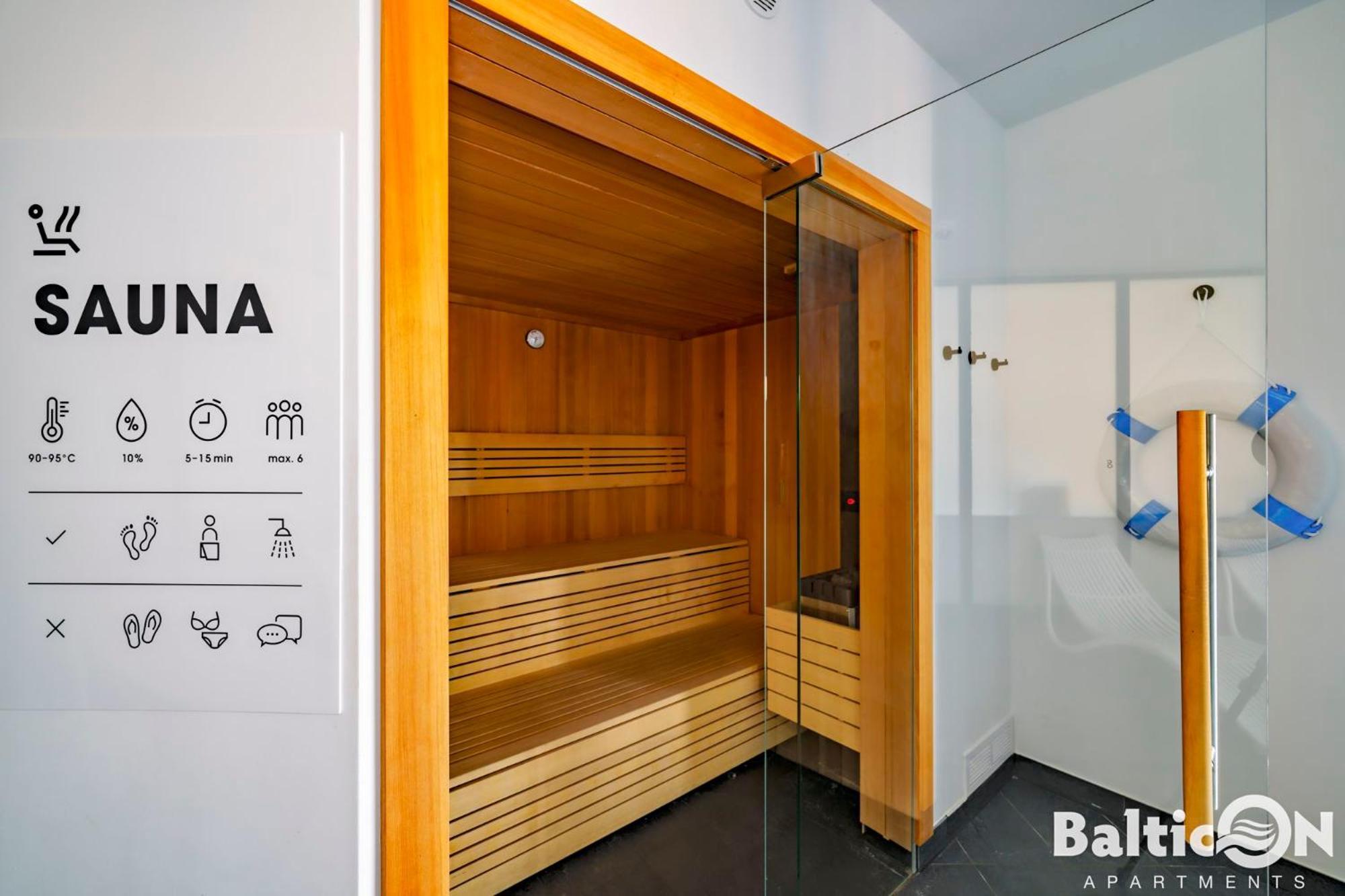 Apartamenty Balticon Westin House -Luksusowy 70M2 , Basen Pool, Sauna, Parking Inklusive Kolobrzeg Dış mekan fotoğraf